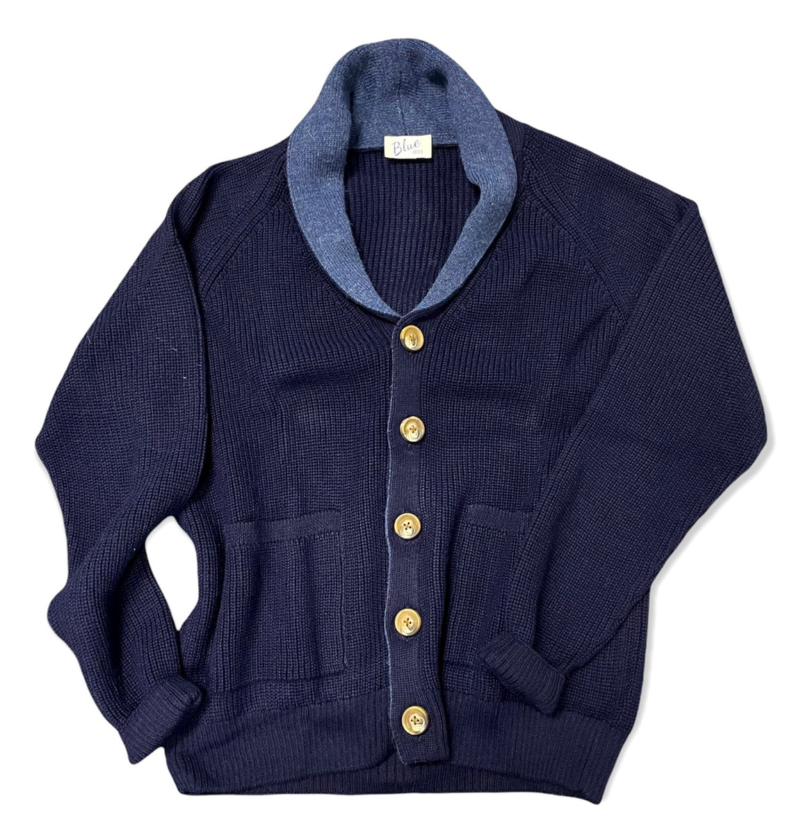 Men's 100% Baby Alpaca Shawl Cardigan - On Sale!